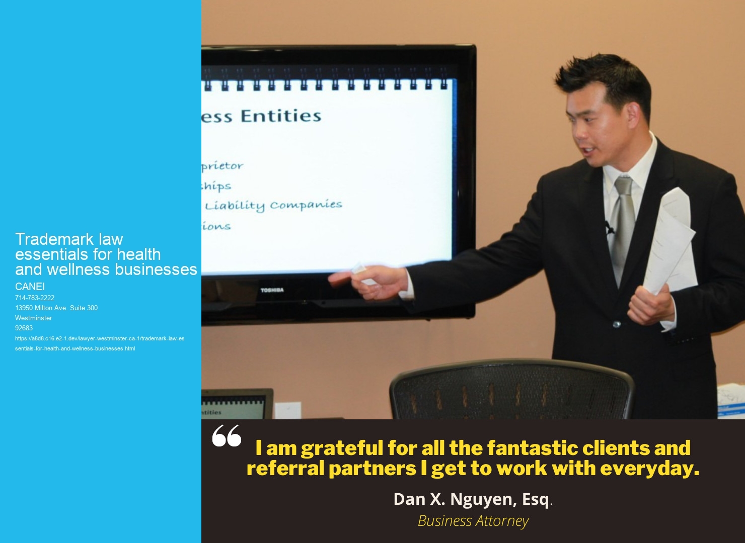 Trademark law essentials for health and wellness businesses