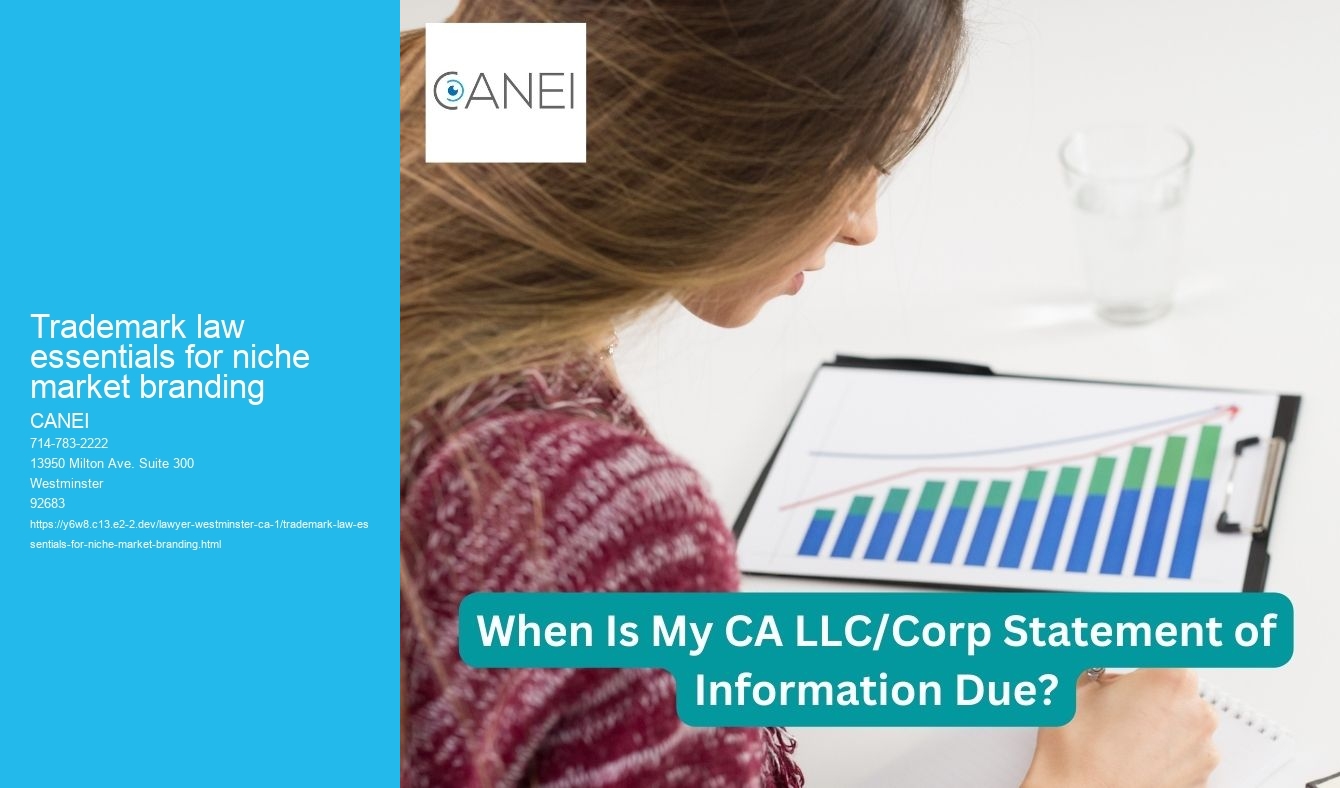 Trademark law essentials for niche market branding